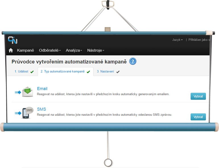 Automatizované kampaně v systému