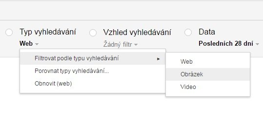 optimalizace obrázků – search console obr. optimalizace obrázků – search console