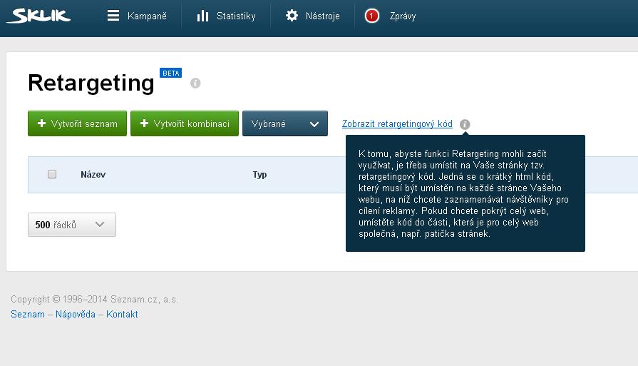 Retargeting kod Retargeting kod